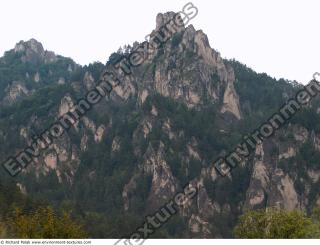 Photo Textures of Background Mountains