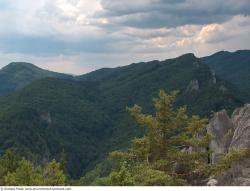 Photo Textures of Background Mountains