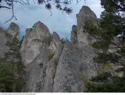 Photo Textures of Background Mountains