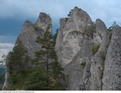 Photo Textures of Background Mountains