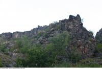 overgrown cliff