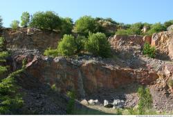 Various Walls Stones Cliffs Overgrown Rock