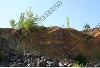 cliff overgrown