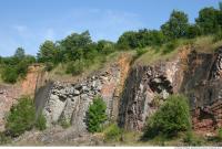 cliff overgrown