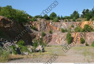 cliff overgrown