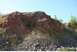 Various Walls Stones Cliffs Overgrown Rock