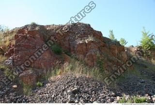 cliff overgrown