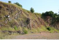 cliff overgrown