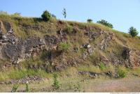 cliff overgrown