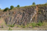 cliff overgrown