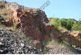 cliff overgrown