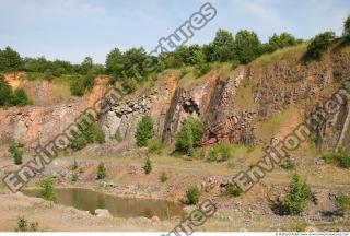 cliff overgrown