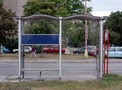 Photo Textures of Bus Stop