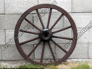 Photo texture of Wooden Wheel