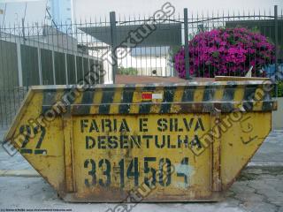 Photo Textures of Container Trash