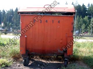 Photo Textures of Container Trash