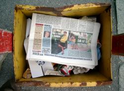 Photo Textures of Container Trash