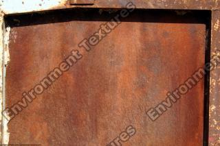 Photo Texture of Metal Plain Rusted 