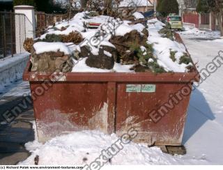 Photo Textures of Container Trash