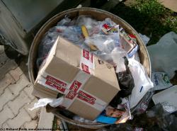 Photo Textures of Container Trash