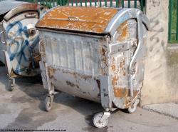 Photo Textures of Container Trash