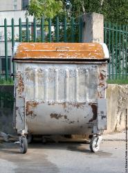 Photo Textures of Container Trash