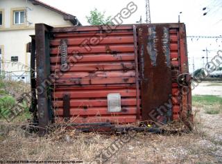 Photo Textures of Container Trash