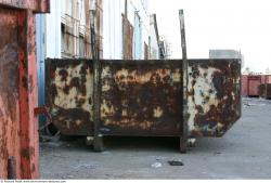 Photo Textures of Container Trash