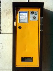 Parking automat machine