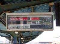 train information table