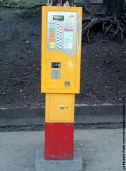 Photo Textures of Bus Ticket Machine