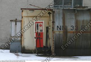 Photo Texture of Petrol Station