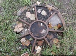 Photo Textures of Manhole Cower