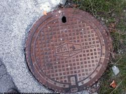 Photo Textures of Manhole Cower