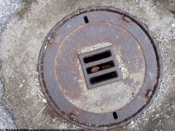 Photo Textures of Manhole Cower