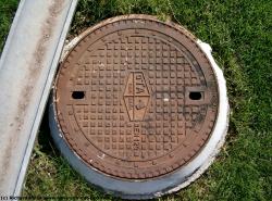 Photo Textures of Manhole Cower