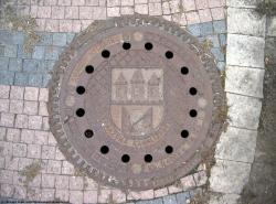 Photo Textures of Manhole Cower