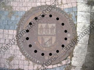 Photo Textures of Manhole Cower