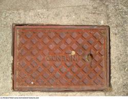 Photo Textures of Manhole Cower