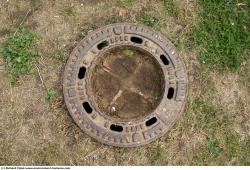 Photo Textures of Manhole Cower