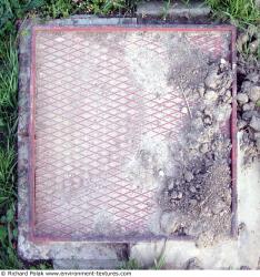 Photo Textures of Manhole Cower