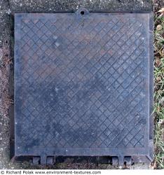 Photo Textures of Manhole Cower