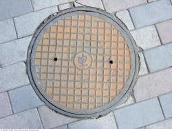 Photo Textures of Manhole Cower