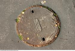 Photo Textures of Manhole Cower