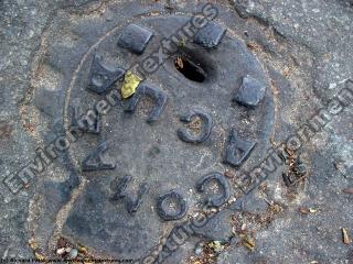 Photo Textures of Manhole Cower