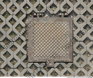 Photo Textures of Manhole Cower