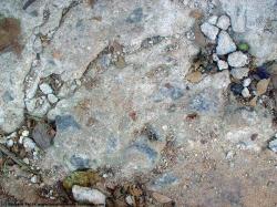 Photo Texture of Concrete Ground Damaged