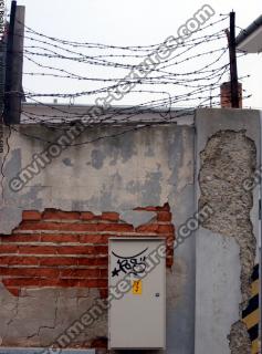 wall plaster damaged