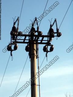 Photo Texture of Power Line