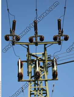 Photo Textures of Power Lines